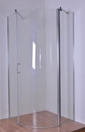 Únicos cercos articulados do chuveiro do quadrante da porta com o painel fixo dobro