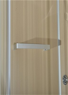 Cabine do chuveiro com a bandeja acrílica branca 900*900*2150cm silive   alumínio