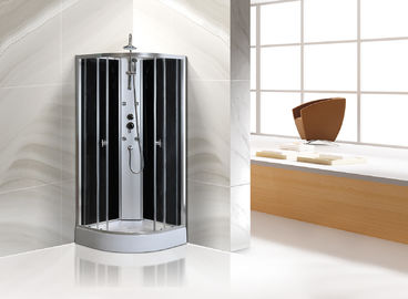 Dos compartimentos transparentes funcionais do chuveiro do quadrante do painel do PVC funcionamento normal da temperatura