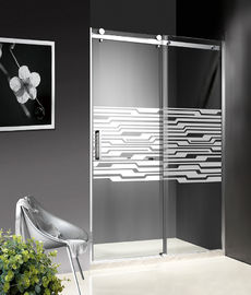 Porta de vidro deslizante inoxidável do chuveiro de 1200-1800X1950mm