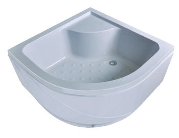 ISO9001 altamente branco impermeável da bandeja 900 x 900 do chuveiro do banheiro certificação do GV