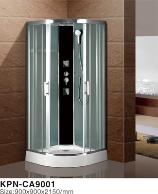 Transforme seu banheiro em um refúgio luxuoso com uma cabine de chuveiro de vidro