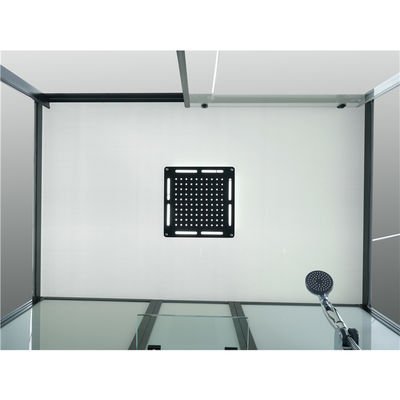 Compartimentos eretos livres retangulares do chuveiro do quadrante com o painel fixo de vidro moderado transparente