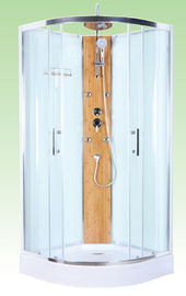 Compartimentos feitos sob encomenda do chuveiro da porta deslizante do quadrante, cerco curvado do vidro do chuveiro