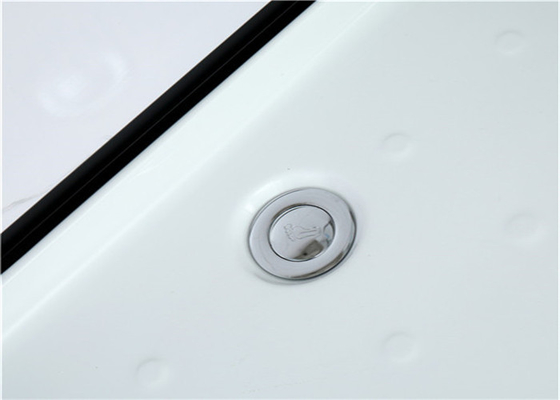 Do preto acrílico branco do ABS Tray2000*1160*2150mm das cabines do chuveiro lado de alumínio aberto