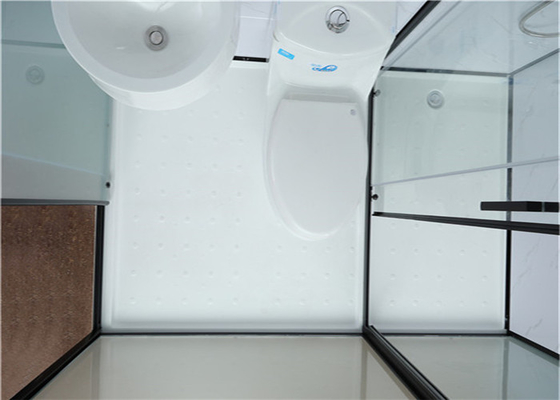 Do preto acrílico branco do ABS Tray2000*1160*2150mm das cabines do chuveiro lado de alumínio aberto