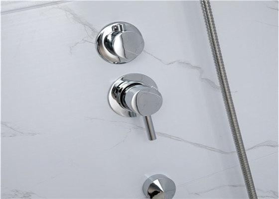 Do preto acrílico branco do ABS Tray2000*1160*2150mm das cabines do chuveiro lado de alumínio aberto