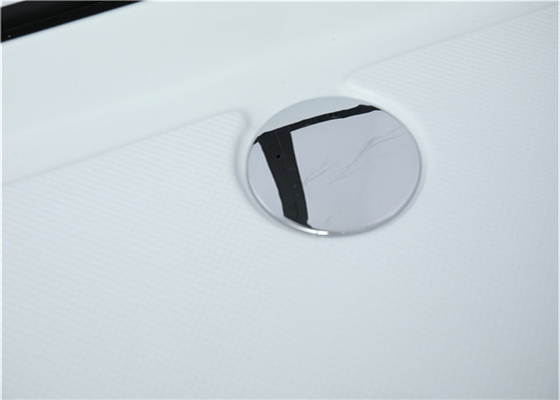 Alumínio preto acrílico branco da bandeja 1600*1200*2150mm do ABS das cabines do chuveiro