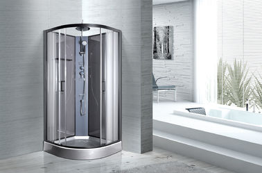 Cabines convenientes do chuveiro do banheiro do conforto com os 4MM claros - painel 663C traseiro cinzento