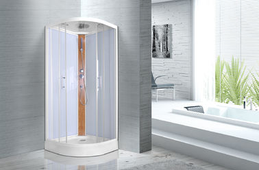 Canto curvado cabine de vidro do banheiro de 900 x de 900 x de 2150mm