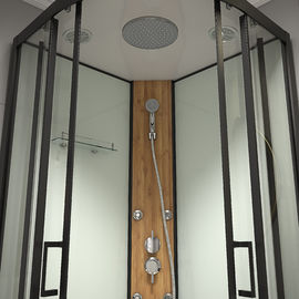 Compartimentos do chuveiro da porta deslizante do quadrante de KPN20009009Custom, cerco curvado do vidro do chuveiro