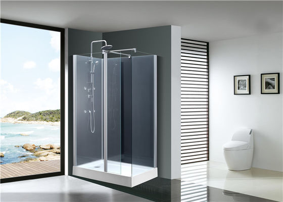 Cabines do chuveiro do banheiro, unidades do chuveiro do quadrante 1100 x 800 x 2250 milímetros de alumínio